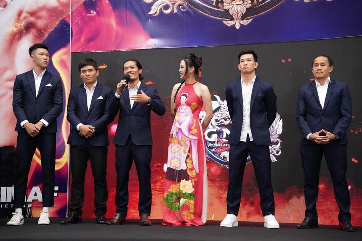 6 võ sĩ được đặc cách ở giải đấu của Johnny Trí Nguyễn- Ảnh 1. 5 trong 6 võ sĩ được GMA đặc cách - Ảnh: GMA